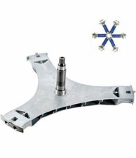 Flange Shaft Compatible with Samsung Washer WF461ABW WF431ABP  6 Screws 