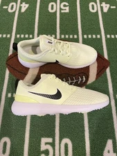 Nike Roshe G Barely Volt Green Black White Golf Shoes CD6065-701 Men's Sz 7.5