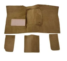 Dodge W200 Pickup Front with Side Extensions Carpet Kit 1972-1974 Large Trans