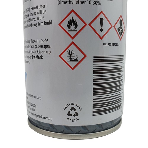 Dy-Mark Cold Galv Zinc Galvanizing Paint 400g Aerosol Weld Through Primer - Picture 5 of 7