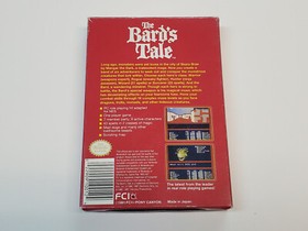 Bard's Tale Nintendo NES Box Only *(No Game, No Manual) *