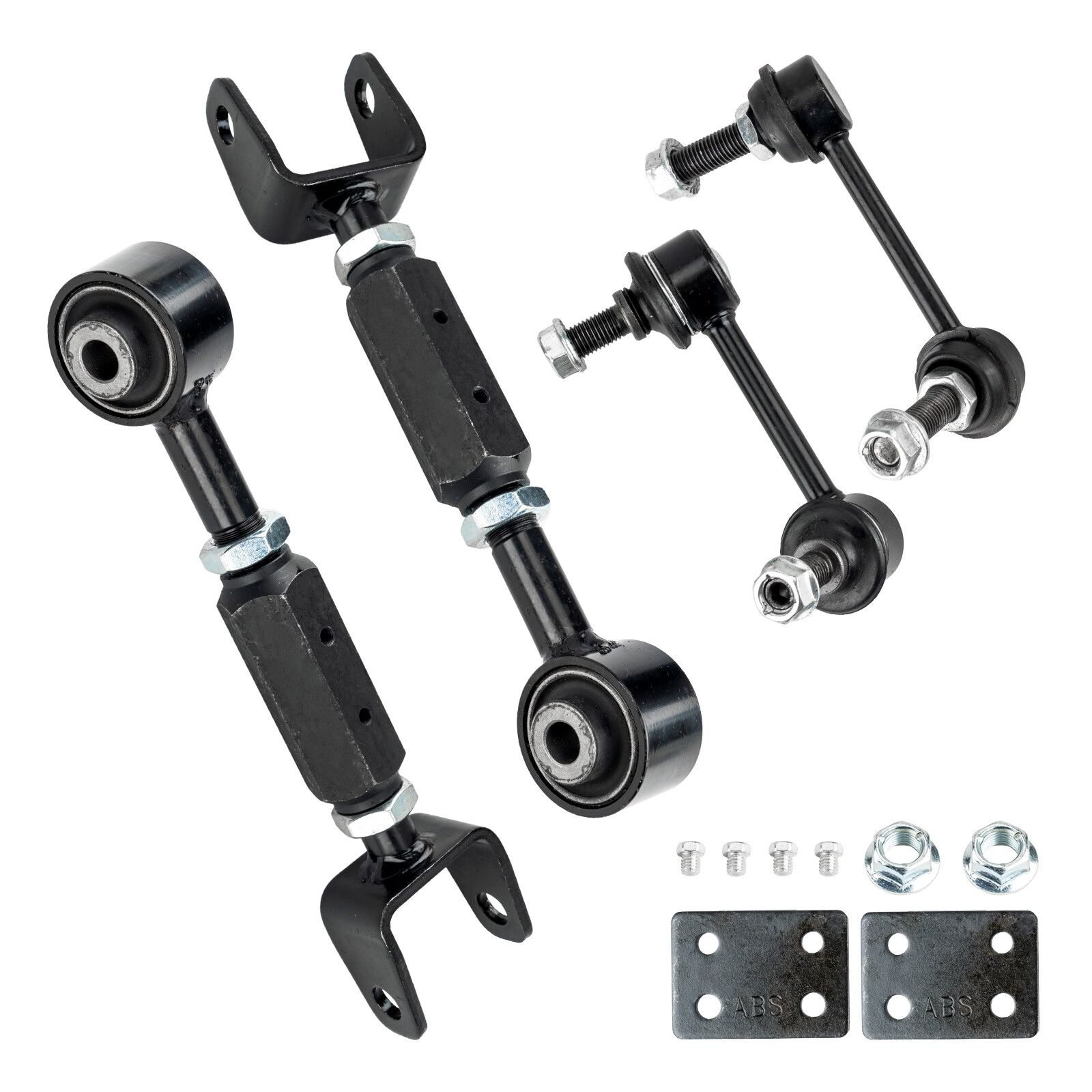 4pc Suspension Kit Rear Upper Control Arms Sway Bar Links for 2002-06 Honda CR-V