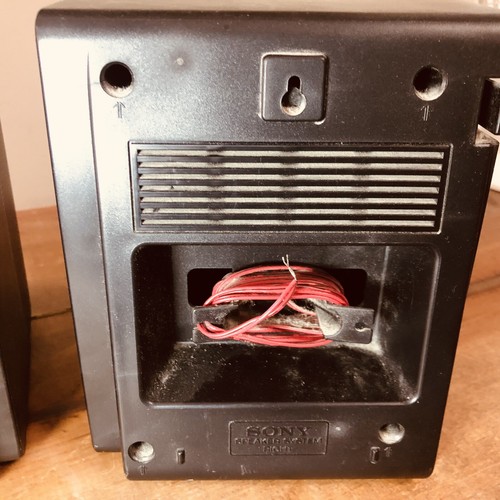 Sony BoomBox Speakers Right And Left In Good Working Condition - Picture 6 of 10