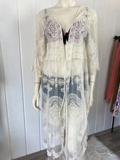 Kimono Cardigan Spitze 36 38 40 42 S M L Boho...