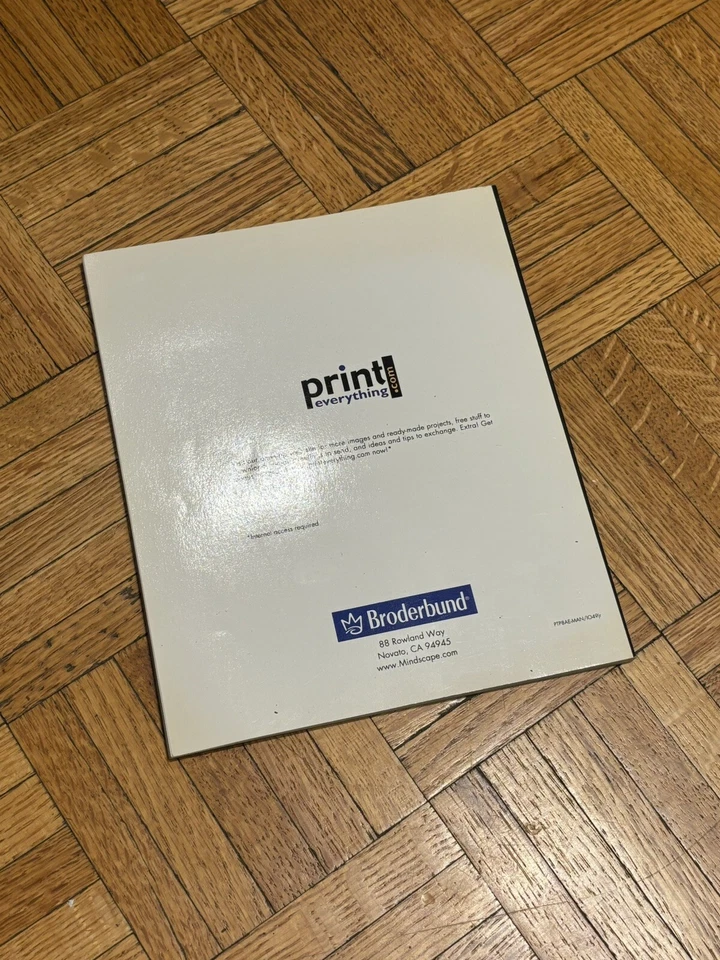 Vintage Print Master Premier 8.0 PC Software - WINDOWS 95 98 - Image 2 of 4