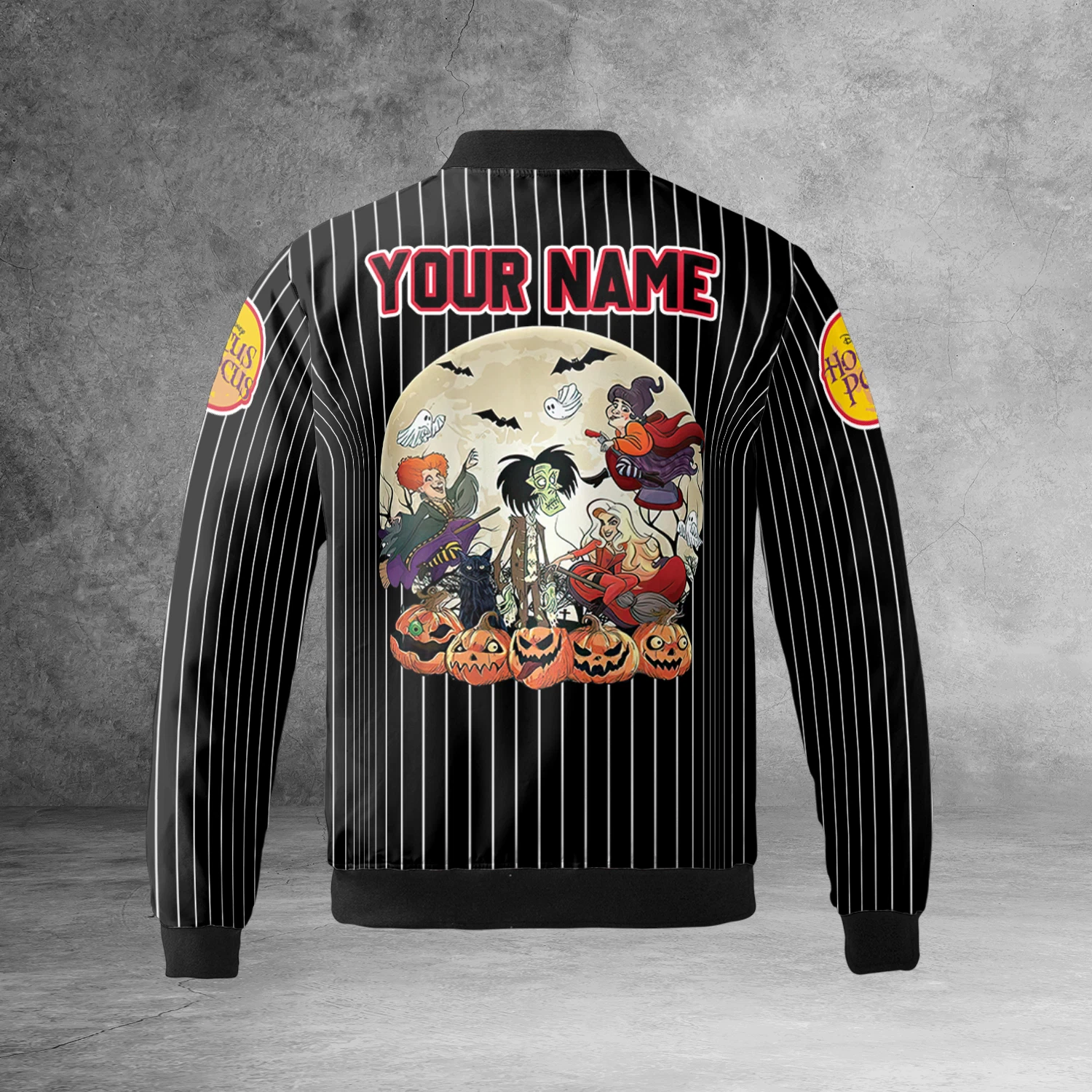 Personalized Sanderson Sisters Hocus Pocus Bad Witches Jacket