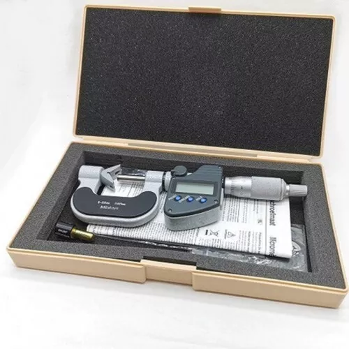 Mitutoyo Digimatic Micrometer, 5-25mm with Case [EX] Limited From JAPAN