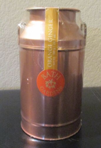 Polardreams Bath Salts Orange & Ginger In Decorative Copper Milk Can Container - Picture 1 of 2