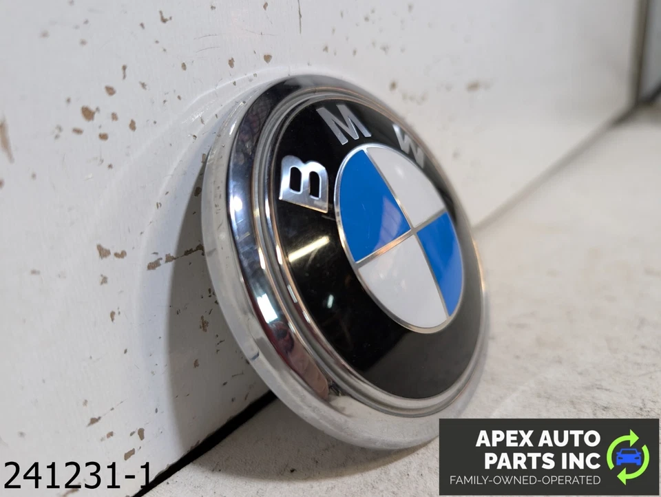 OEM 2006-2008 BMW 750LI 4,8 L TAPA MALETERO TRASERO EMBLEMA LOGOTIPO INSIGNIA SÍMBOLO Foto 3 de 4