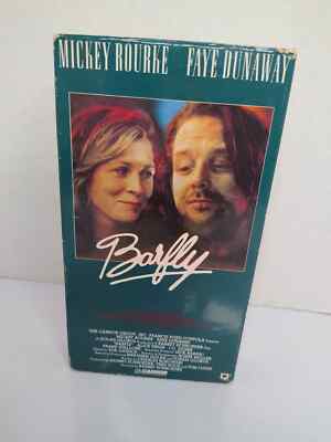 Barfly, VHS 1987, NEW SEALED,  Mickey Rourke / Faye Dunaway comedy movie)