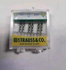 Strauss Dental Diamond Burs 6/pk 368/018C FG