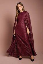 Coast Wine Maxi Dress Womens Occasion Dresses