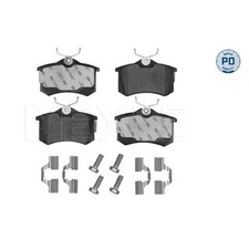 Satz Bremsbeläge Bremsklötze hinten für Seat Toledo 1 1L2 2 1M2 3 5P2 4 | 243