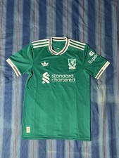 Adidas Liverpool 2025/26 away shirt green with white Size S Brand new with tags
