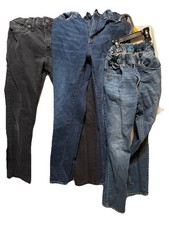 Boys Sz 10 Jean Lot Of 3, Levis 511, Old Navy Built In Flex, Thereabouts slim