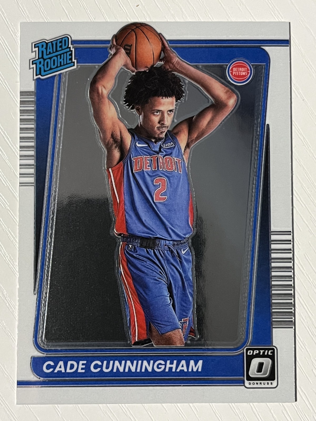 Cade Cunningham 2021-22 Panini Donruss Optic RC #161 Detroit Pistons