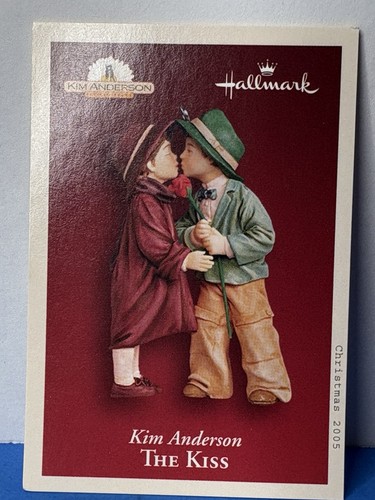 The Kiss Ornament - 2005 Hallmark Keepsake Collection - Mint in Box Kim Anderson - Picture 13 of 15