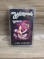 Whitesnake Love Hunter Cassette Tape Geffen Records Vintage 1979
