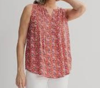 croft and barrow womens Sleeveless Top Size M