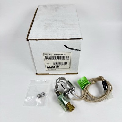 LAARS RW2001800 Pilot Burner Hot Surface Igniter Natural Gas Assembly Kit NOS