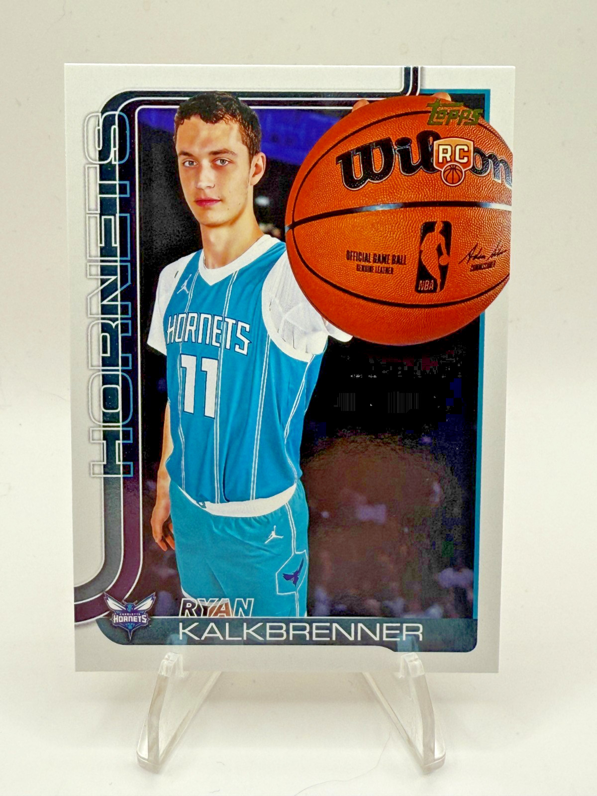 2025-26 Topps Basketball Ryan Kalkbrenner RC #234 Golden Mirror Image Variation