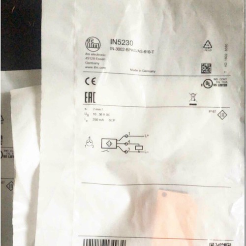 IN5230 Inductive Sensor 10...36 DC PNP New✦KD - Afbeelding 3 van 4