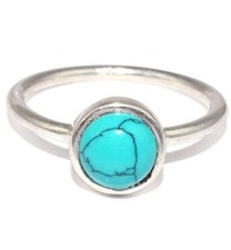 Solid 925 Sterling Silver Turquoise Handmade Mother's Day Gift All Size AK2014