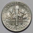 1964 D Roosevelt Dime AU Coin 90% Silver 10 Cents  — photo 3