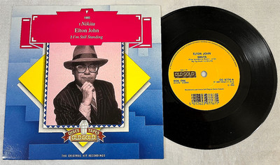 Elton John - Nikita / I'm Still Standing - 7'' Picture Sleeve 45rpm 1992 Vinyl