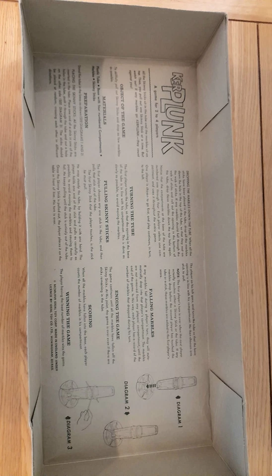 Vintage 1960s Ideal KerPlunk Family Game Complete Original Excellent Condition - Image 3 of 4