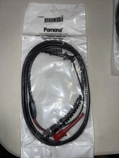 POMONA 5187-C-48 TEST LEAD BNC Minigrabber Test Cable