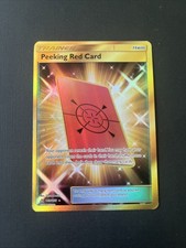 Peeking Red Card (Secret Rare) 169/156 Sm-Ultra Prism Holo on eBay
