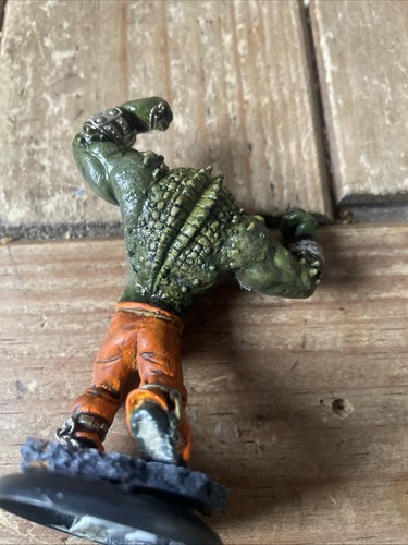 Knight Games Batman Miniaturen Spiel Killer Croc Metallmodell schön bemalt - Bild 5 von 5