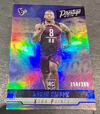 2019 Panini Prestige Xtra Points Blue #298/299 RC #286 Karan Higdon Rookie