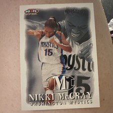 SkyBox 1999 WNBA Hoops Nikki McCray #45 Washington Mystics Base Set
