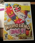 Wario Land: Shake It - Nintendo Wii Complete With Manual.
