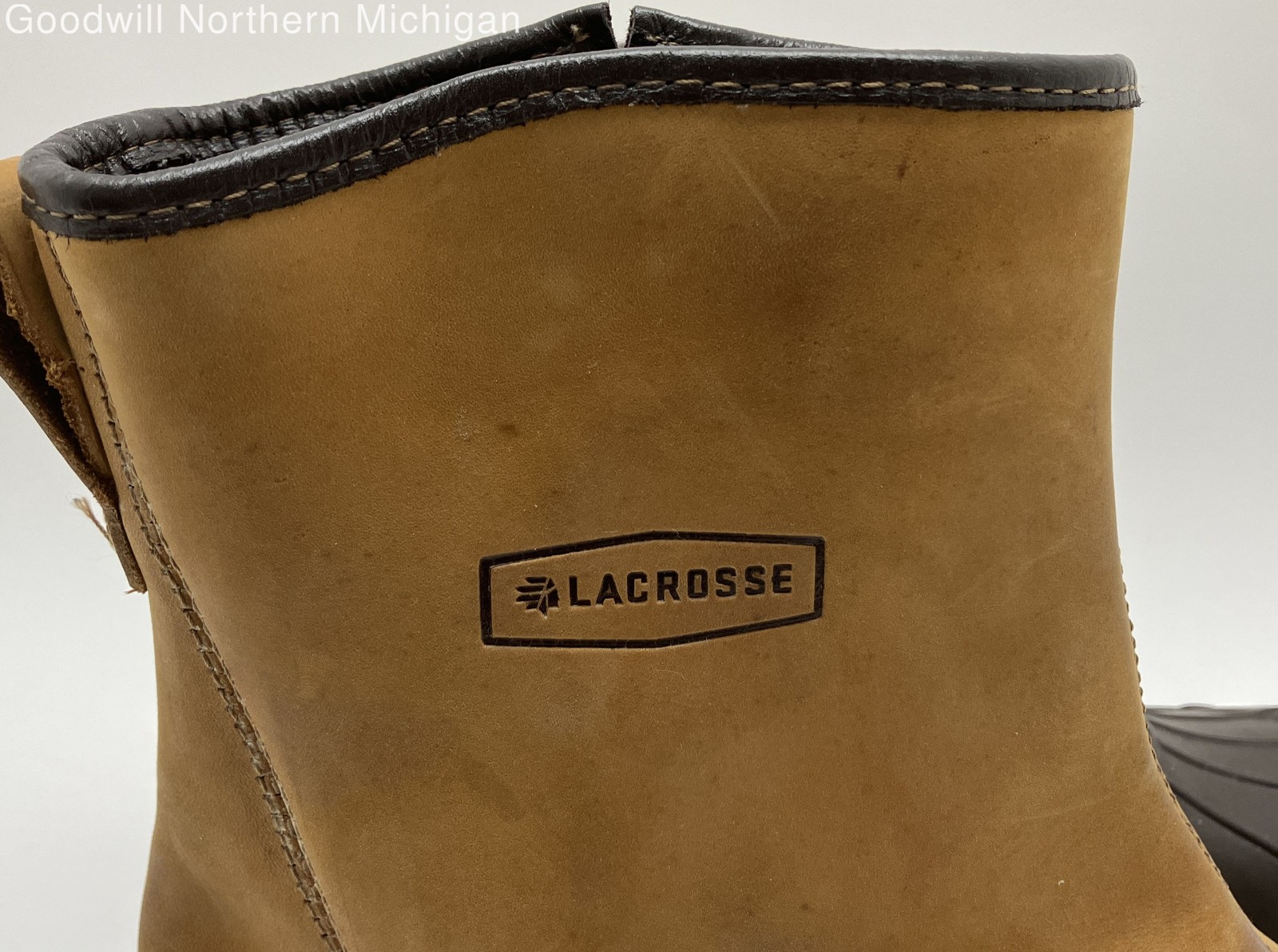 LaCrosse Brown/black Solid Duck Boot Boot Men 13 - image 2