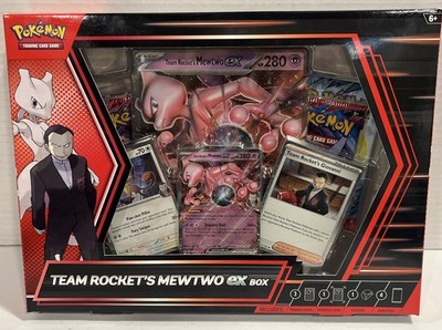 Pokémon TCG - Team Rocket's Mewtwo EX Box - Brand New / Sealed / Fast Shipping
