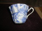 Royal Stafford "TAPESTRY" fine bone china tea cup/saucer BLUE FLOWERS & STUNNING — photo 3
