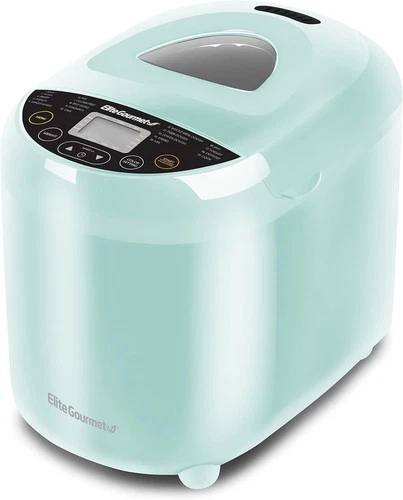 Elite Gourmet (EBM8103M) Programmable Bread Maker Machine (Mint) Brand NEW