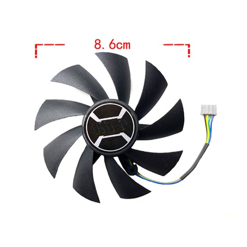 Pour ASL GTX1660 1660ti 6Go ITX Carte Graphique Ventilateur Refroidissement Pièce Réparation - Photo 7/9