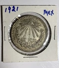 Photo of a 1921 Mexico 20 Centavos Silver from an eBay listing that sold on Jun 26, 2026