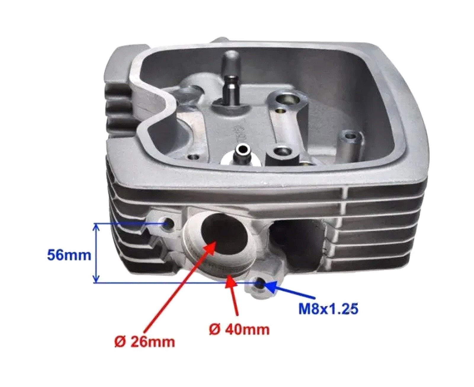 Tête de fourche pour Honda CBF 150 carénage avant d'origine noir