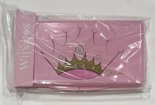 NEW UBERMO Baby Wipes Travel Size Case Container Empty Pink Crown Snap