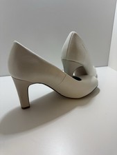 Pumps, Hochzeitsschuhe weiß Gr.36 Tamaris 8 cm Absatz