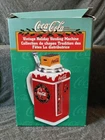 Coca-Cola Vintage Holiday Vending Machine Stein Collectible w/ Certificate