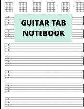 guitars tab journal notebook: guitar tab notebook music journal, guitar tab no