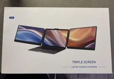 14    Triple Laptop Screen Extender Portable Dual Monitor for 13  -17.3" Laptop
