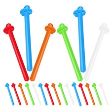 20pcs Bird Perch Stand: Parrot Paw Grinding Stick Plastic Bird Standing Pole