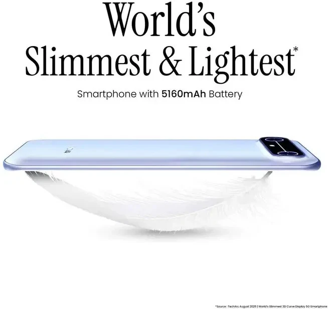 Tecno Pova Slim 5G 3D Curve Display, werkseitig entsperrt, 8 GB RAM, 128 GB Spei - Bild 3 von 4